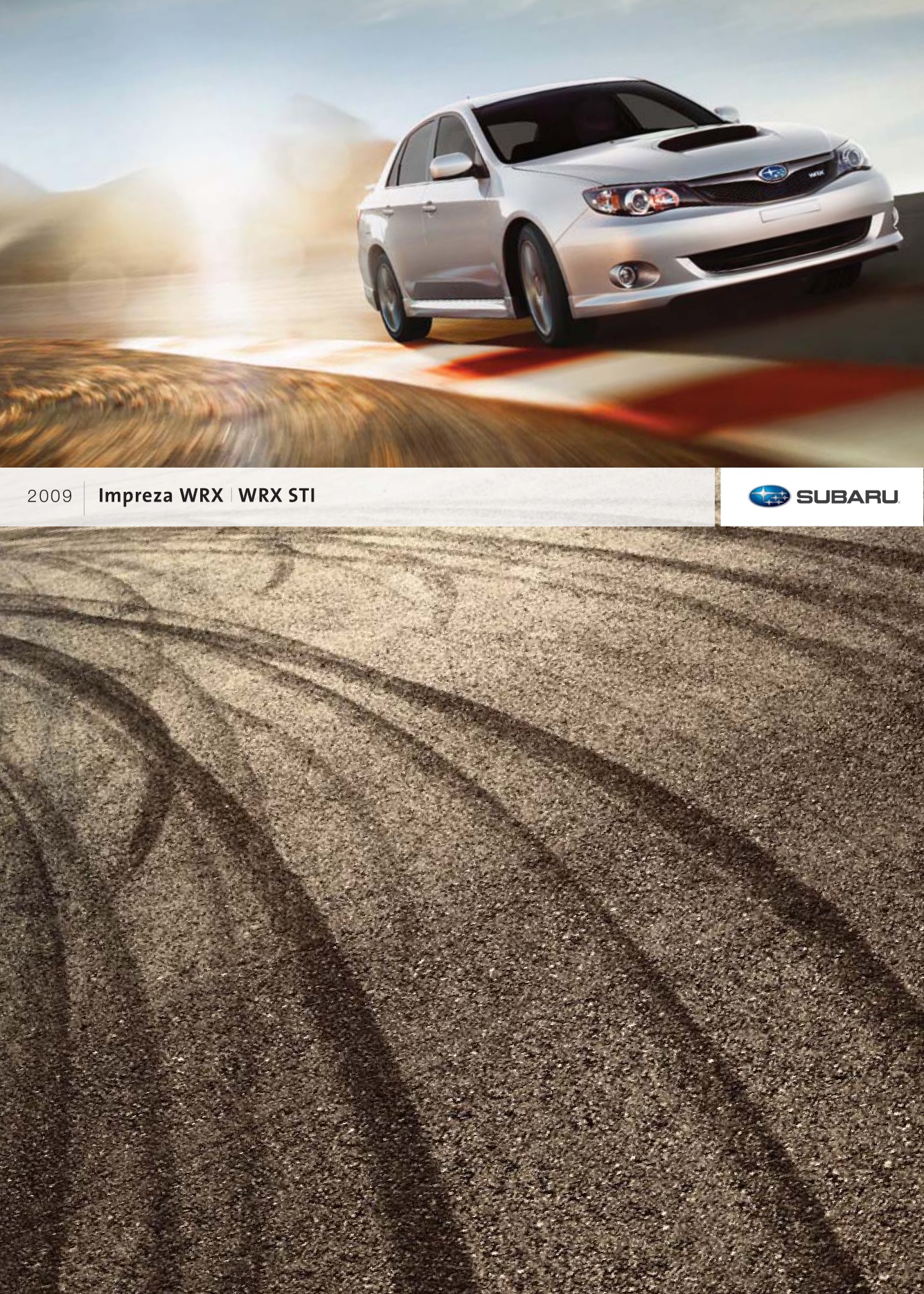 2009 Subaru Impreza WRX Brochure